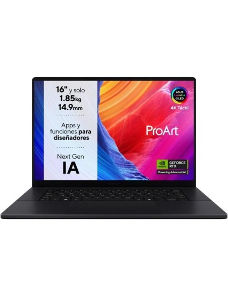 PORTATIL GAMING ASUS P16 PROART RYZEN AI 9 HX370/32G/SSD1TB/RTX4060/W11PRO