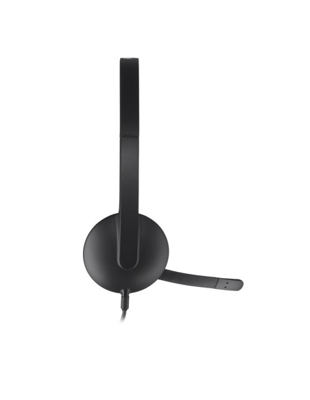 AURICULARES+ MICROFONO LOGITECH H340 USB BLACK