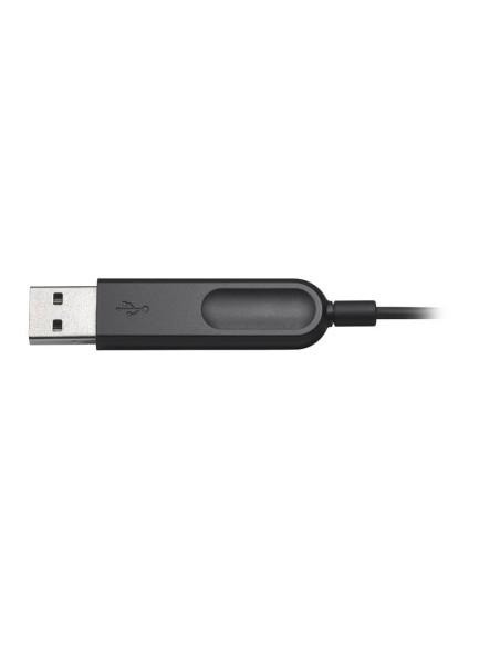 AURICULARES+ MICROFONO LOGITECH H340 USB BLACK