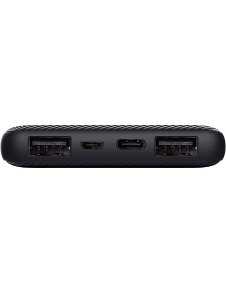 POWERBANK TRUST PRIMO SLIM 5000MAH 2A USB + USB-C + MICRO-USB ECO BLACK
