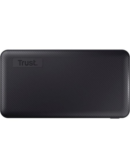 POWERBANK TRUST PRIMO SLIM 5000MAH 2A USB + USB-C + MICRO-USB ECO BLACK