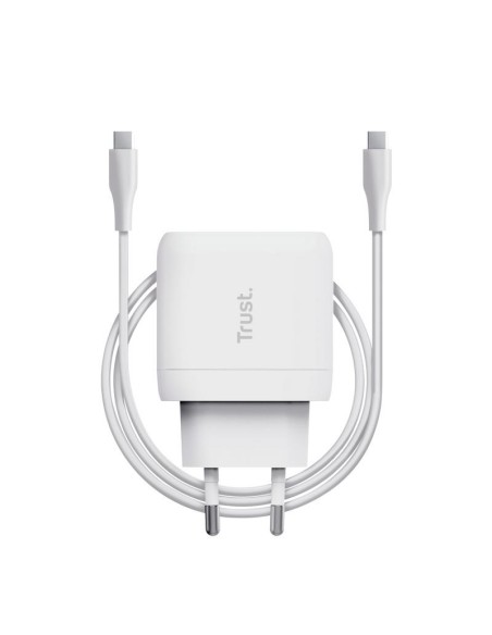 CARGADOR TRUST MAXO USB-C 65W 2M WHITE