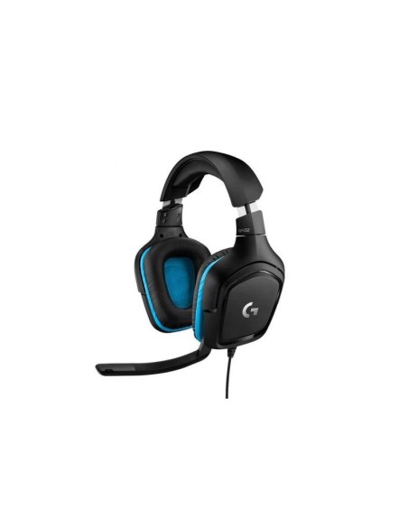 AURICULARES + MICROFONO LOGITECH GAMING G432 USB  DTS 7.1 BLACK/BLUE