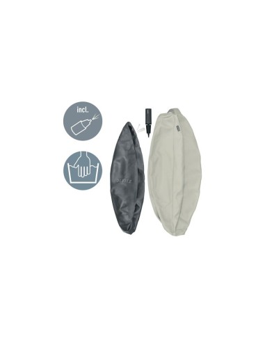 ASIENTO BALON LEITZ ANTIDESLIZANTE ERGO ACTIVE 55CM GREY