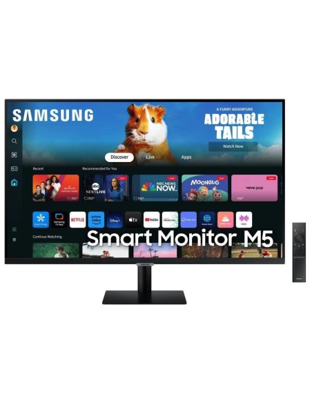 MONITOR SAMSUNG SMART M5 27 MULTIMEDIA INCLINABLE SMART TV HDMI USB