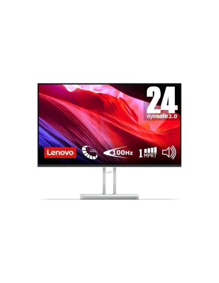 MONITOR LENOVO L24I-4A 24 IPS 100HZ MULTIMEDIA PIVOTANTE HDMI VGA WHITE