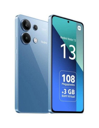 SMARTPHONE XIAOMI REDMI NOTE 13 6.67 FHD+ 8GB/128GB/108MP/NFC/4G BLUE