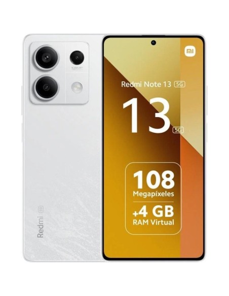 SMARTPHONE XIAOMI REDMI NOTE 13 6.67 6GB/128GB/108MP/NFC/5G WHITE