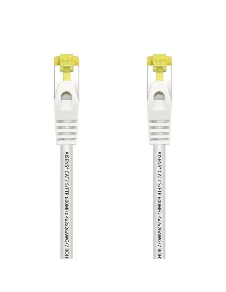 CABLE DE RED CAT.7 S/FTP 0.25M AISENS WHITE