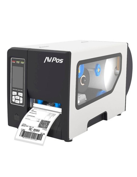IMPRESORA AVPOS TERMICA INDUSTRIAL ETIQUETAS USB + SERIE + LAN  3YR GAR