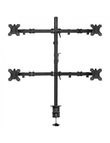 SOPORTE DE MESA TV/MONITOR EWENT EW1514 10-32 4 BRAZOS BLACK