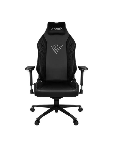 SILLA GAMING PHOENIX CUERO MONARCH TALLA XL BLACK