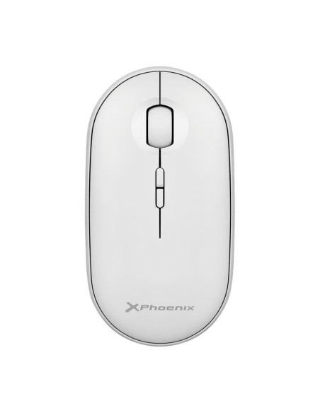 RATON PHOENIX REBBLE SILENT 1600DPI WIRELESS BLUETOOTH RECARGABLE WHITE
