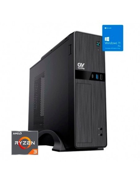 ORDENADOR ONEWAY POLARIS SFF RYZEN 3 4100/8GB/SSD500NVME/GT710/W11PRO