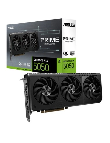 TARJETA DE VIDEO ASUS PRIME NVIDIA RTX5050 8GB OC EDITION GDRR6 PCIE 5.0