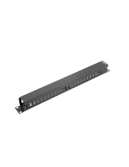 ORGANIZADOR DE CABLE LANBERG METALICO RACK 19 1U