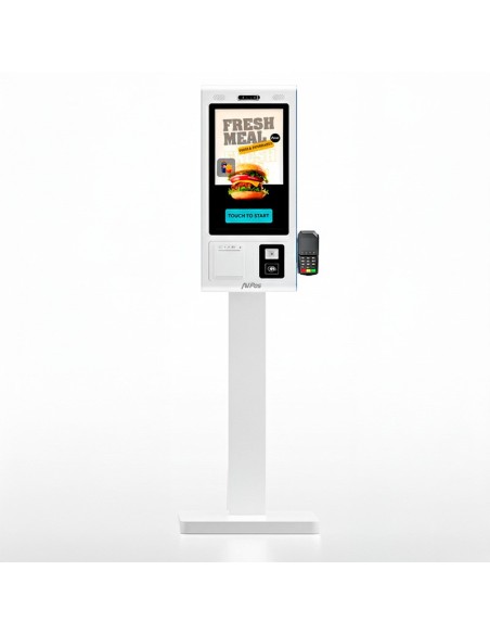 KIOSKO AUTOSERVICIO AVPOS SMARTLINE SUELO 27 OCTA/8GB/128GB/WIFI/PRINTER/2D ANDROID13